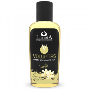 INTIMATELINE LUXURIA - VOLUPTAS GEL MASAJE COMESTIBLE EFECTO CALOR - VAINILLA 100 ML