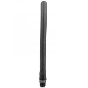 ALL BLACK - DUCHA ANAL SILICONA 27 CM
