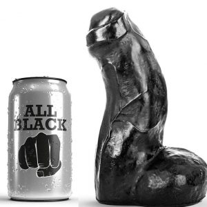 ALL BLACK - REALISTIC DONG NEGRO 17 CM