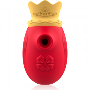 INTENSE - ESTIMULADOR CLÍTORIS 10 MODOS DE SUCCIÓN Y LICKING - ROJO