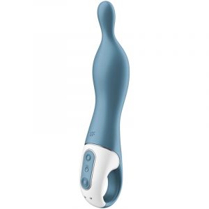 SATISFYER - AMAZING 1 VIBRADOR PUNTO A AZUL