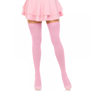 LEG AVENUE - MEDIAS NAILON ROSA