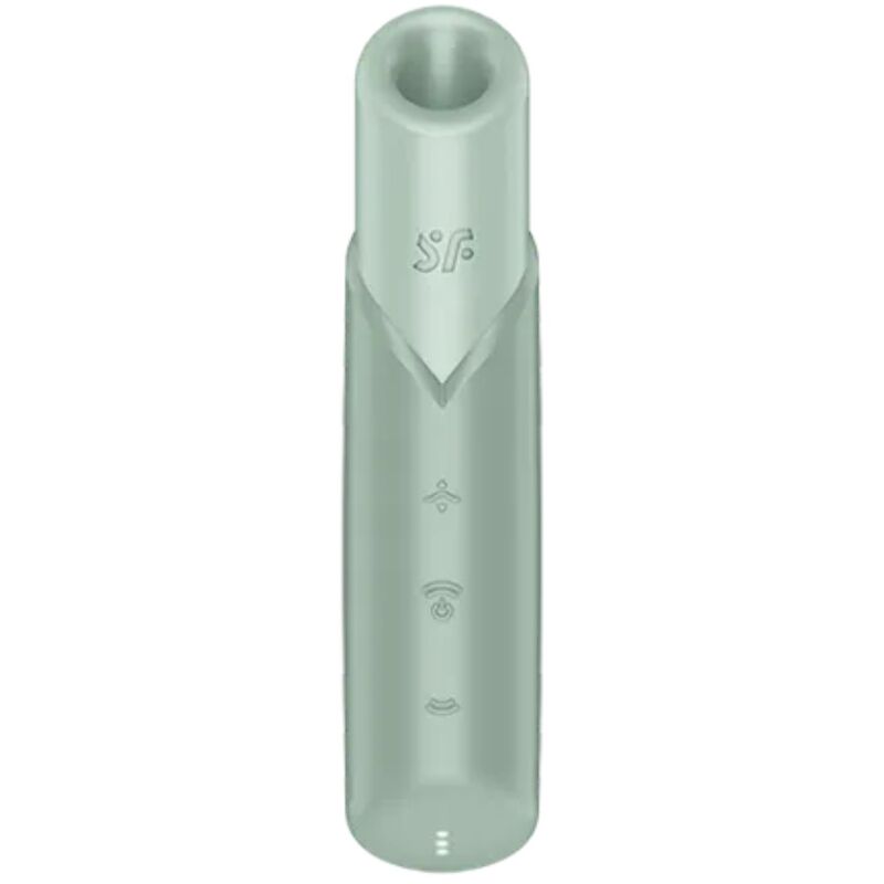 SATISFYER - NAUGHTY KISS ESTIMULADOR CLÍTORIS POR ONDAS VERDE AGUA