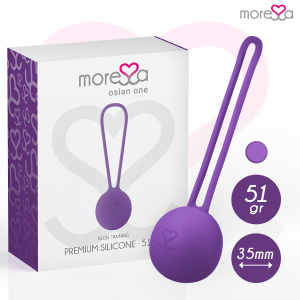 MORESSA - OSIAN ONE ENTRENAMIENTO SUELO PELVICO 51gr PREMIUM SILICONA LILA