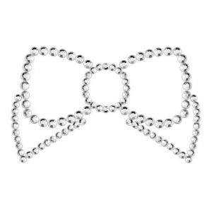 BIJOUX - MIMI BOW CUBRE PEZONES PLATA