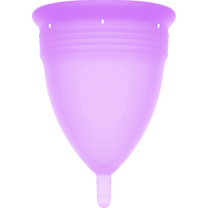 STERCUP - COPA MENSTRUAL FDA SILICONA LILA - TALLA S