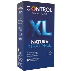 CONTROL - ADAPTA NATURE XL PRESERVATIVOS 12 UNIDADES